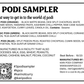 3 PODI SAMPLER