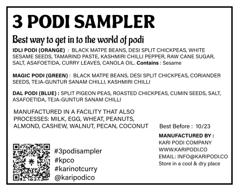 3 PODI SAMPLER