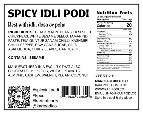 IDLI PODI